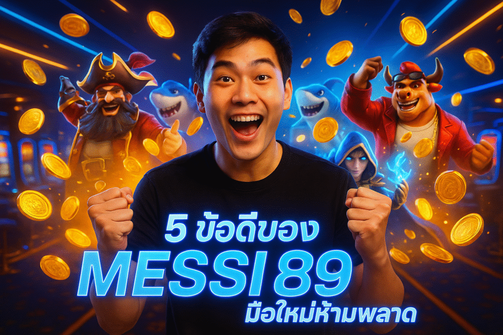 5 ข้อดีของ MESSI 89 มือใหม่ห้ามพลาด