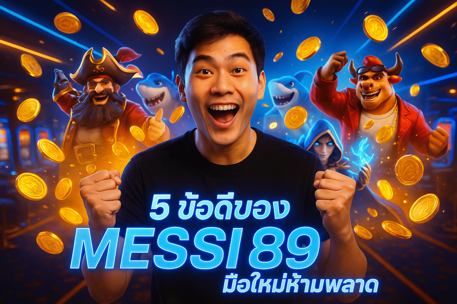 5 ข้อดีของ MESSI 89 มือใหม่ห้ามพลาด