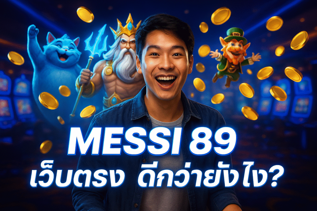MESSI 89 เว็บตรง ดีกว่ายังไง?