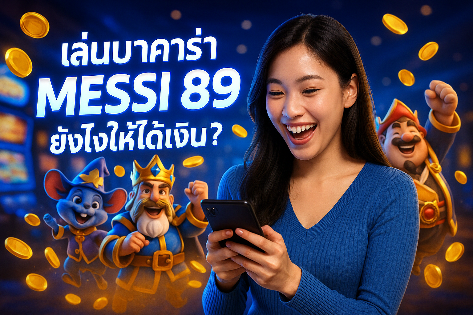 เล่นบาคาร่า MESSI 89 ยังไงให้ได้เงิน?