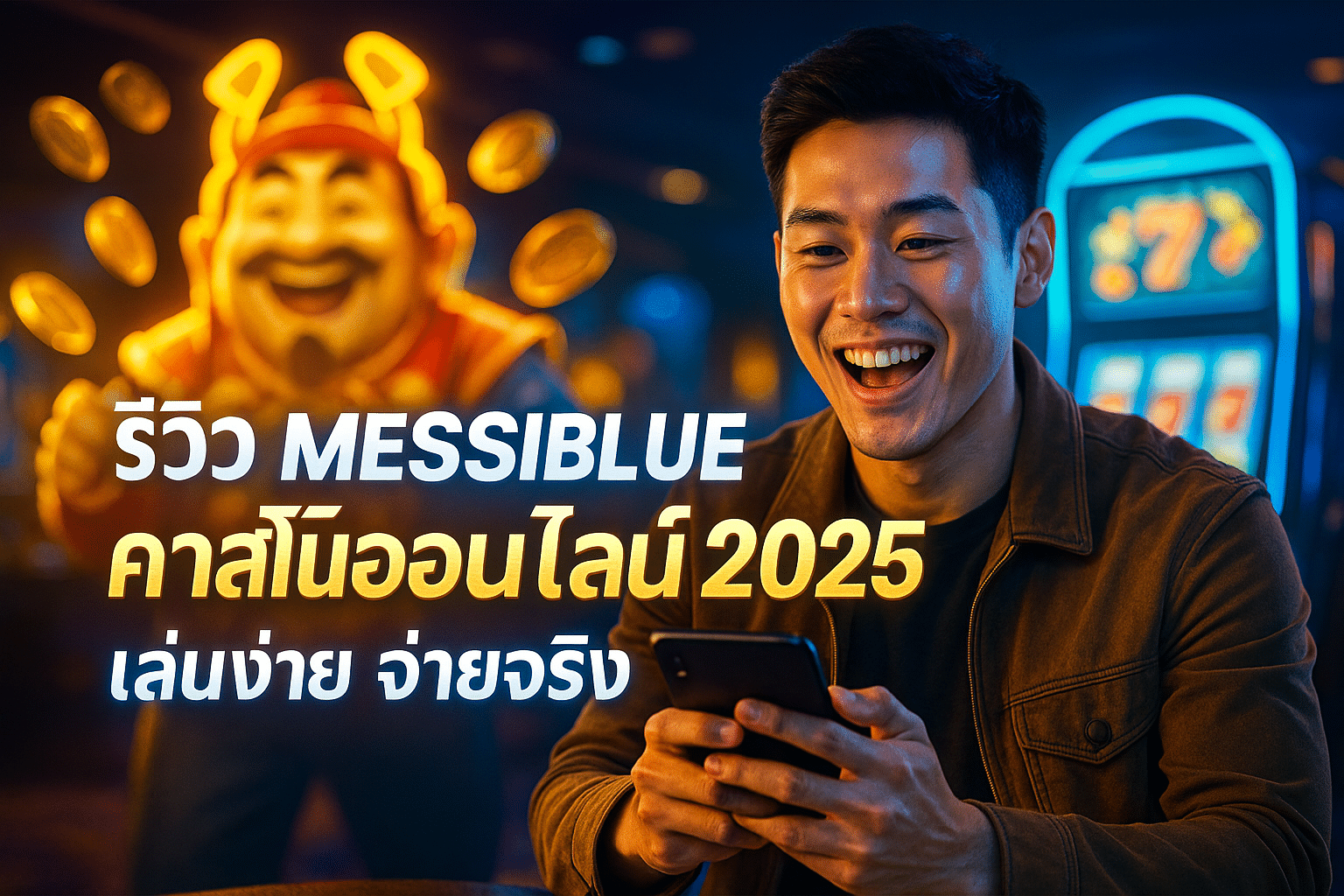 รีวิว MESSIBLUE คาสิโนออนไลน์ 2025 เล่นง่าย จ่ายจริง