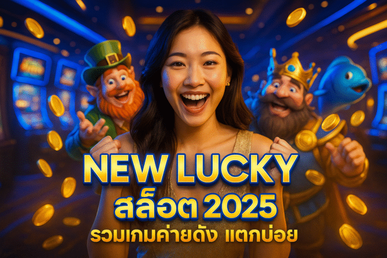 NEW LUCKY สล็อต 2025 รวมเกมค่ายดัง แตกบ่อย