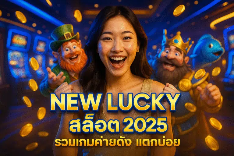 NEW LUCKY สล็อต 2025 รวมเกมค่ายดัง แตกบ่อย