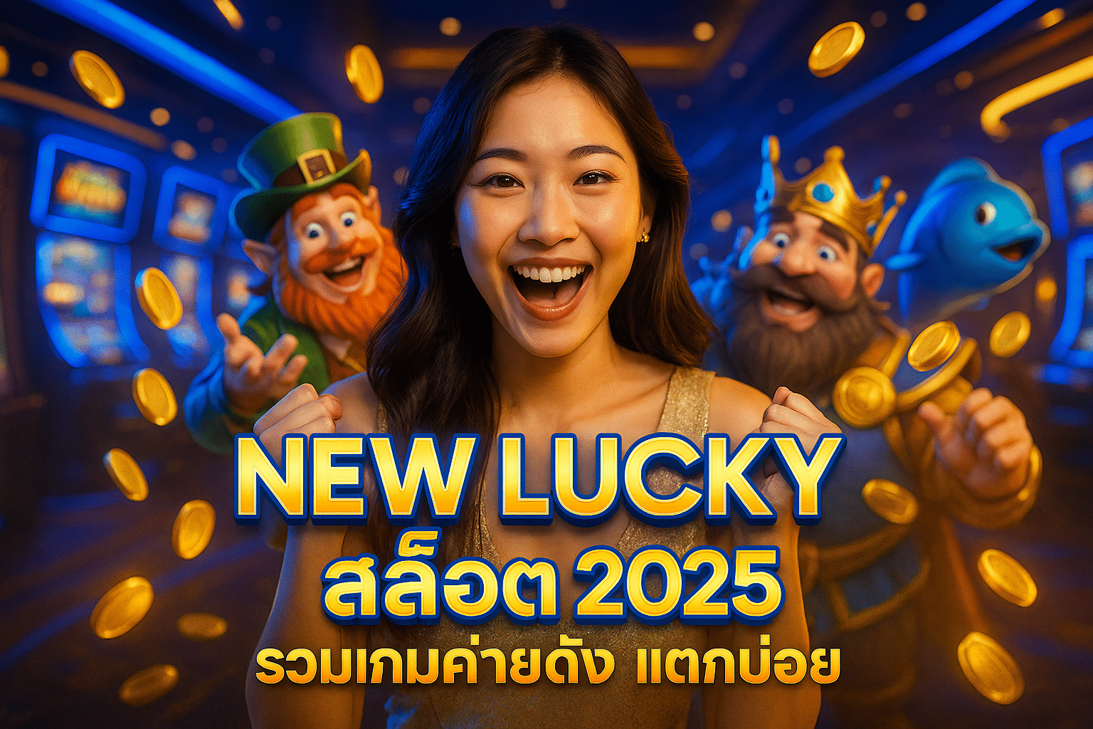 NEW LUCKY สล็อต 2025 รวมเกมค่ายดัง แตกบ่อย